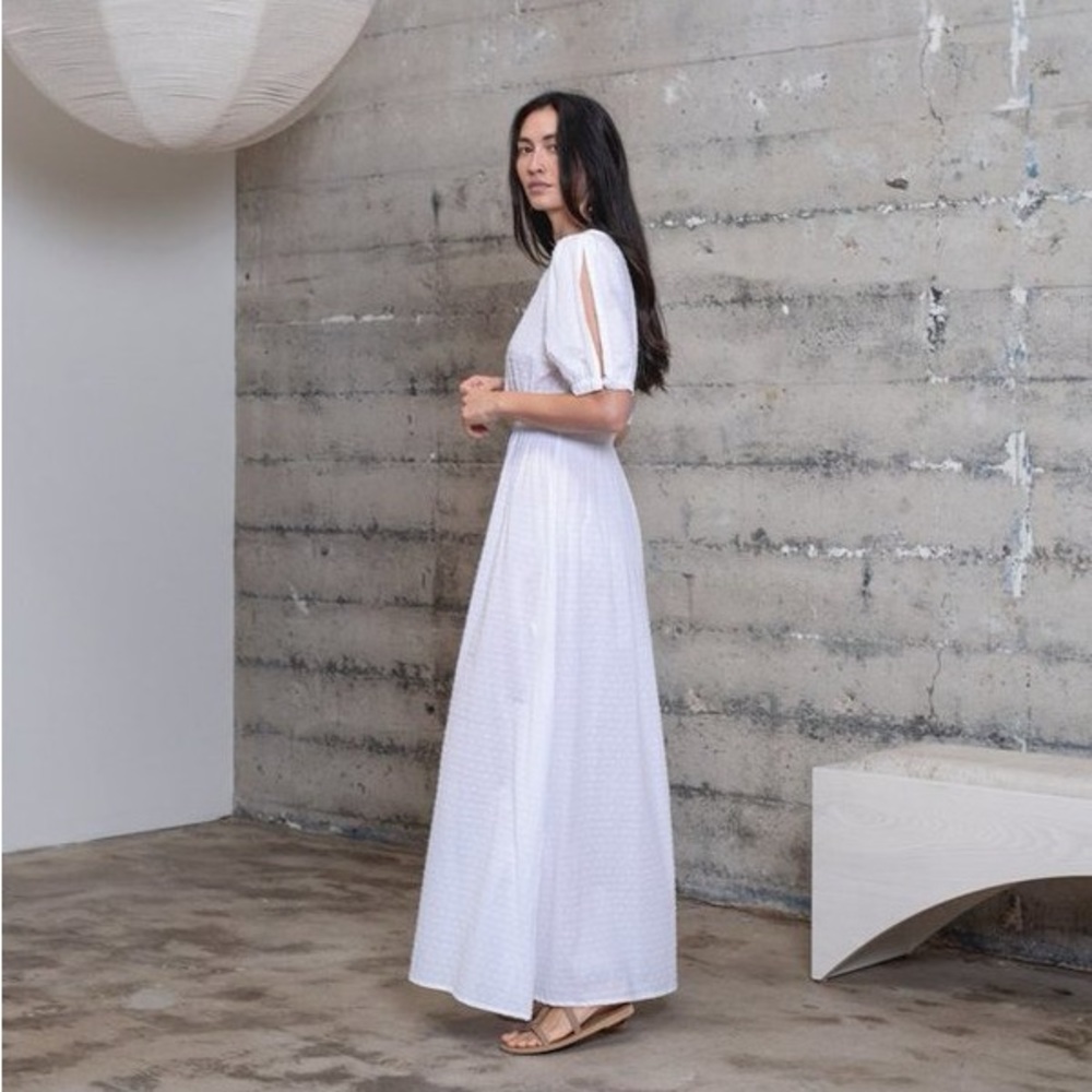 Natalie Martin Laurie Swiss dot 100% cotton dress
